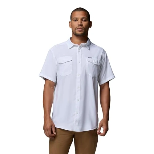 Zeitlich begrenztes Angebot: Columbia Herren utilizer ii Kurzarmhemd, Weiß, S EU von 50.00 € auf 25.99 € (48% Rabatt)