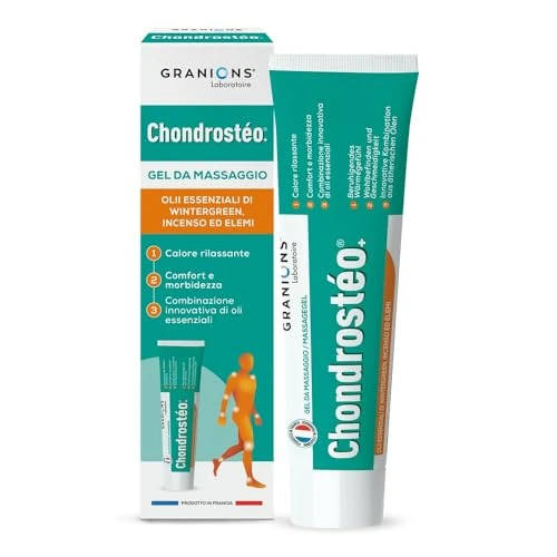 Offre limitée : GRANIONS CHONDROSTÉO GEL DE MASSAGE - Gel chauffant - *100 ml - Classique de 10.95 EUR à 9.31 EUR (remise 15%)