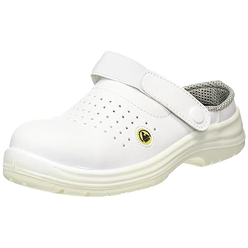 Portwest FC03 Botte de Sécurité ESD Perforée Blanc, 46