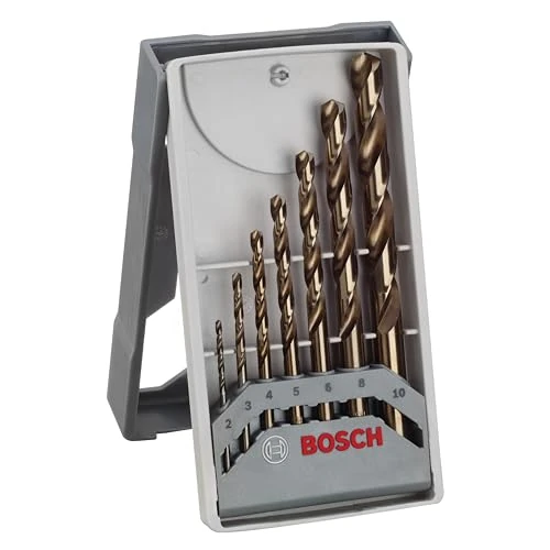 Limited-time offer: Bosch 2 608 589 296 Metal Drill Bit Set for Mini X-Line HSS-Co, 135° - 2; 3; 4; 5; 6; 8; 10mm (Pack of 7) from 20.21 £ to 20.21 £ (save 0.00%)