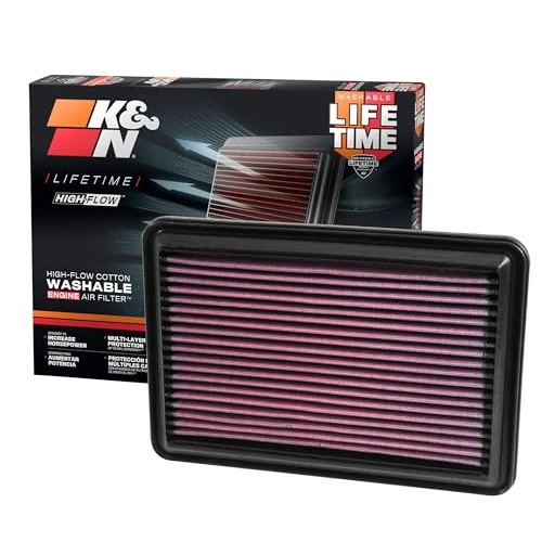 Tijdelijke aanbieding: K&N vervangingsfilter compatibel met Nissan Rogue 2.5 / Qashqai 1.2, 1.5D, 1.6, 1.6D / X-Trail 1.6D, 2.5 Aus 2014- / Renault Kadjar 1.2, 1.5D, 1.6D 2015- / Koleos II 2.0D 2020 (33-5016) van 89.99 € naar 47.99 € (47% korting)