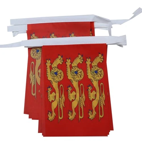 Offerta a tempo: AZ FLAG Ghirlanda 6 Metri 20 Bandiere Alta Normandia 21x15cm, Bandiera Haute-Normandie In Francia 15 x 21 cm - Festone Bandierine - 0.00% da 15.95 € a 15.95 €