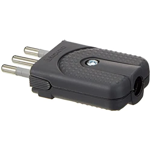Oferta limitada: bticino S2465TGE adaptador de enchufe eléctrico Antracita - Adaptador para enchufe (250 V, 10 A, Antracita, Macho, CEI 23-50) de 17.81 € a 17.81 € (ahorro 0.00%)