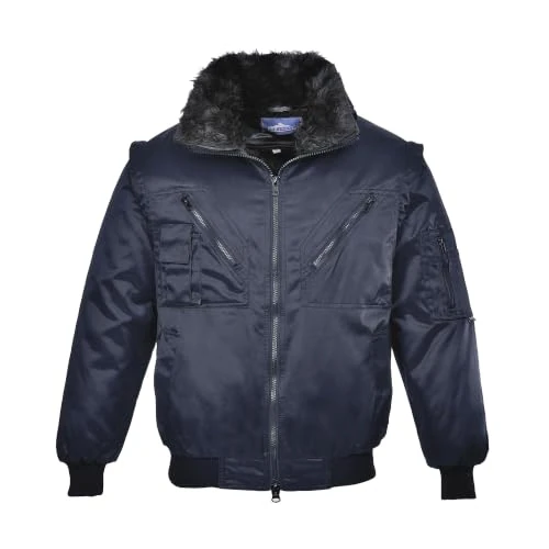 Offerta a tempo: Portwest PJ10 Giacca Pilot 3 in 1 Chiusura a Zip Orlo e Polsini in Maglia - 0.00% da 56.71 € a 56.71 €