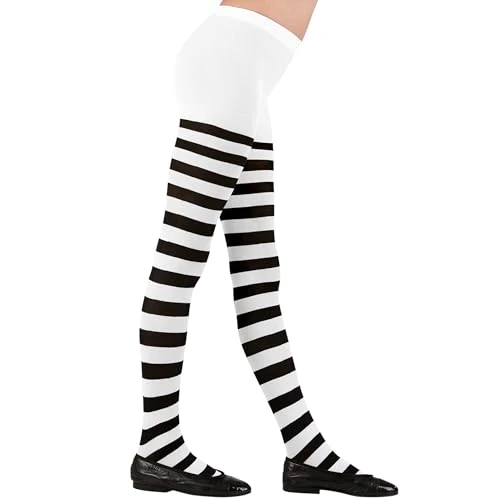 Offerta a tempo: W WIDMANN MILANO Party Fashion - Collant a righe per bambini - 58% da 6.49 € a 2.70 €