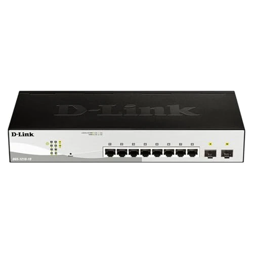D-Link DGS-1210-10 Smart Switch Gestito, 10 Porte Gigabit