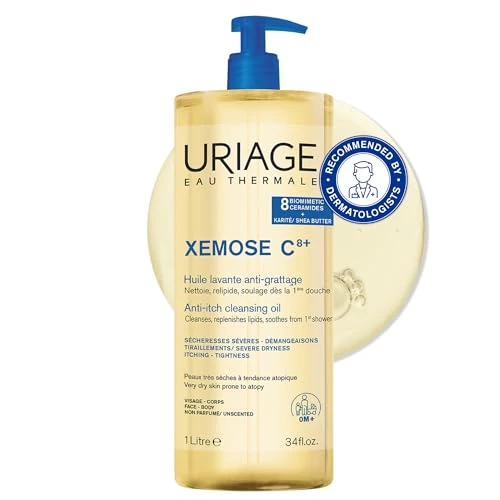 Oferta limitada: URIAGE XEMOSE Gel de ducha para piel seca, con tendencia atópica I Calma para un confort duradero. Gel en aceite espumoso, suave y nutritivo I Cara y cuerpo I Sin perfume sin jabón I pH fisiológico. de 21.59 € a 11.54 € (ahorro 47%)