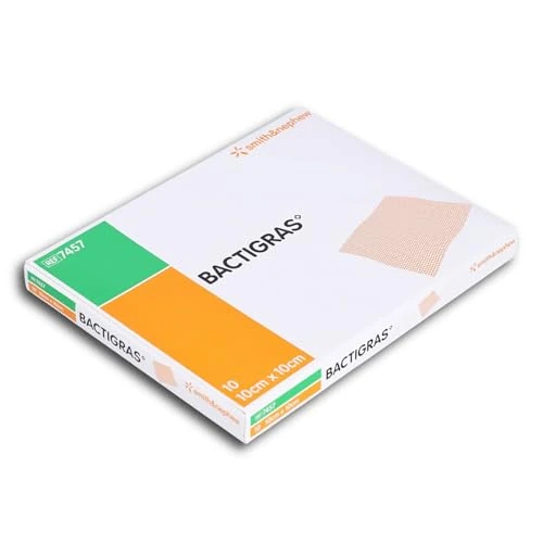 Limited offer: Pharmaidea Srl Bactigras Dressing 10Cm Pack Of 10 from 9.12 EUR to 8.51 EUR (save 7%)