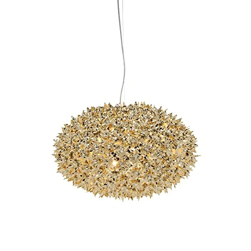 Offerta a tempo: Kartell Bloom 09268GG S1, Lampada a Sospensione, Oro, Ø 53 - 46% da 1157.00 € a 621.66 €