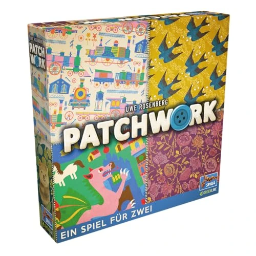 Zeitlich begrenztes Angebot: Lookout Asmodee, Patchwork, Strategisches Familienspiel, Deutsch von 24.99 € auf 24.99 € (0.00% Rabatt)