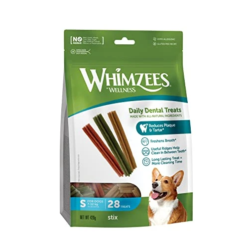 Limited-time offer: WHIMZEES Stix S, 28 Pieces – Size S from 9.99 £ to 7.49 £ (save 25%)