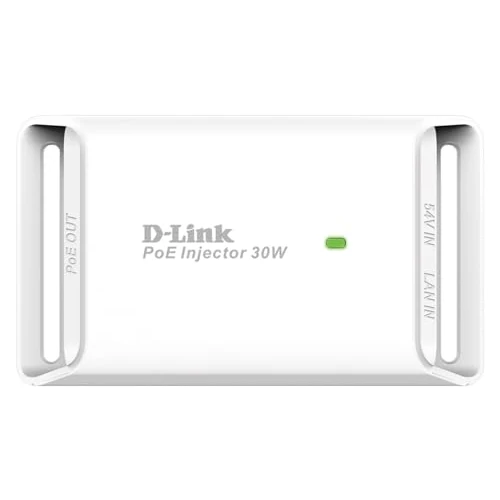 Offerta a tempo: D-Link DPE-301GI Injecteur 1 Port Gigabit PoE 802.3/3u/3ab - 10/100/100BASE-T - 802.3at et 802.3af - jusqu'à 30W - Idéal pour Alimenter vos Équipements POE - 0.00% da 55.21 € a 55.21 €