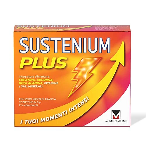 Offerta a tempo: Sustenium Plus - lntegratore energizzante a base di uno specifico complesso di aminoacidi — 37% da 14,50 € a 9,07 €