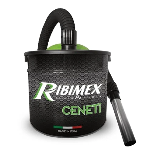 Ribimex - Cenetì Electric Ash Vacuum Cleaner, 15 L, 800 W - PRCEN009H