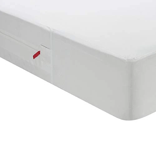 Limited offer: Pikolin Home - Sanitary Mattress Protector – Waterproof, Breathable, white Cama 160-160 x 190/200 cm white from 26.28 EUR to 26.28 EUR (save 0%)