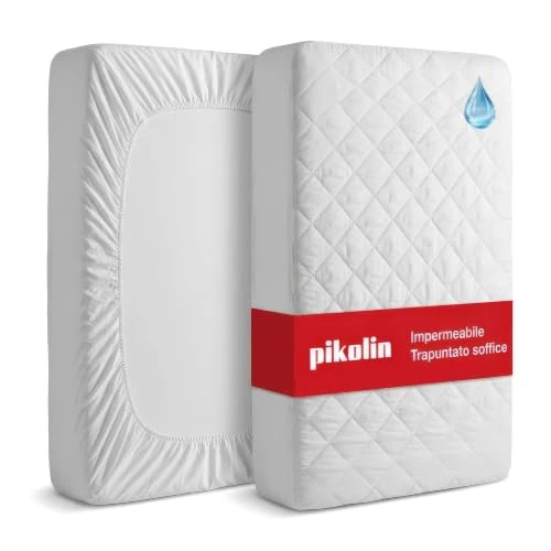 Offerta a tempo: PIKOLIN Coprimaterasso Matrimoniale Impermeabile 135 x 190/200 cm 32 cm di Altezza Traspirante e Certificato Oeko-Tex - Protettore di Materasso Anallergico - 0.00% da 28.42 € a 28.42 €