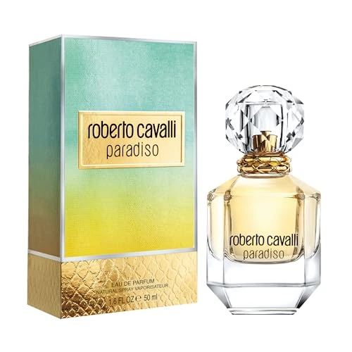 Roberto Cavalli Paradiso, Eau de Parfum para Mujer, Perfume de verano, 50 ml