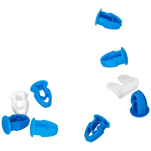 Zeitlich begrenztes Angebot: Cora 000116011 Kit 8 Knöpfen, 7 blau und 1 weiß, 2 Stopper zentralen, Schwarz von 4.87 € auf 4.87 € (0.00% Rabatt)