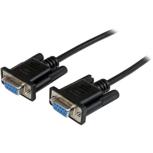 Offerta a tempo: StarTech Cavo Seriale Null Modem DB9 RS232 2m F/F Nero (SCNM9FF2MBK) - 49% da 9.79 € a 5.00 €
