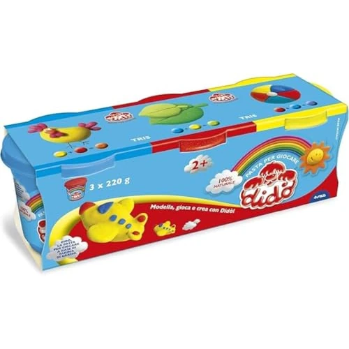 Offre limitée : Didò Tris Tins 220 g chaque couleurs Cyan Rouge et Jaune Multicolore de 10.80 € à 10.80 € (0.00% de remise)