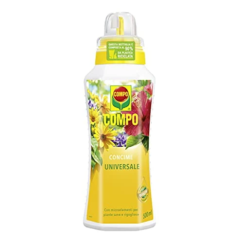 Offerta a tempo: COMPO Concime Liquido Universale, 500ml - 0.00% da 9.05 € a 9.05 €