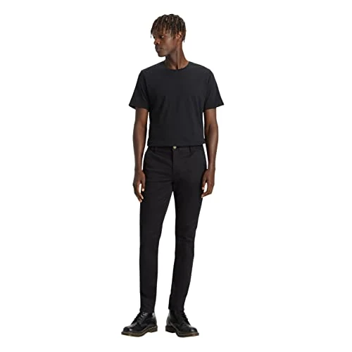 Offerta a tempo: Dockers Alpha Original Skinny, Pantaloni, Uomo, Black, 33W / 34L - 39% da 79.95 € a 48.99 €