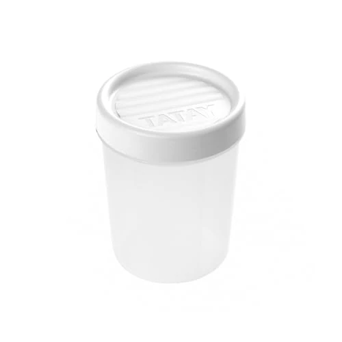 Offerta a tempo: TATAY Contenitore Alimenti 0,4 L 8,5x8,5x11,1 cm Senza BPA Coperchio a Vite - 0.00% da 9.18 € a 9.18 €
