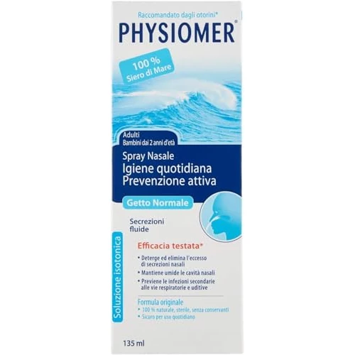 Offerta a tempo: Physiomer® Getto Normale Spray Nasale 135 ml - Naso chiuso e che cola - 9% da 11.02 € a 10.08 €