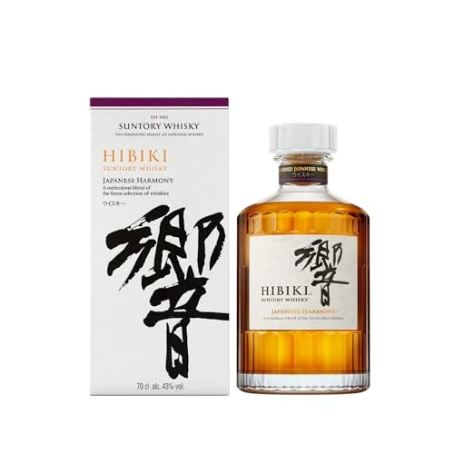 Offerta a tempo: Hibiki, Suntory Whisky Japanese Harmony, da una Raffinata Combinazione dei Più Pregiati Whisky Selezionati, 43° Vol. - Bottiglia da 700ml - 5% da 81.00 € a 77.00 €