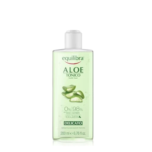 Oferta limitada: Equilibra Cuidado Facial, Tónico Facial a Base de Aloe Vera, Ligero, Delicado, Desmaquillante Facial, Elimina los Rastro de Impurezas, Sin Aclarado, Suaviza y Tonifica la Piel, 200 ml de 6.93 EUR a 6.93 EUR (ahorro 0%)