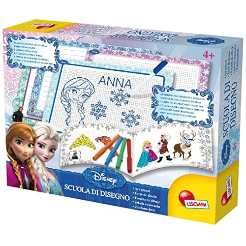 Disney Frozen Disney Specially Designed Notebook, Learn to Draw and Colour - 47833