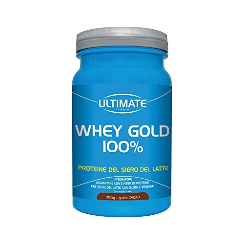 Offerta a tempo: Ultimate Italia - Whey Gold 100% Cacao - 29% da 39.90 € a 28.19 €
