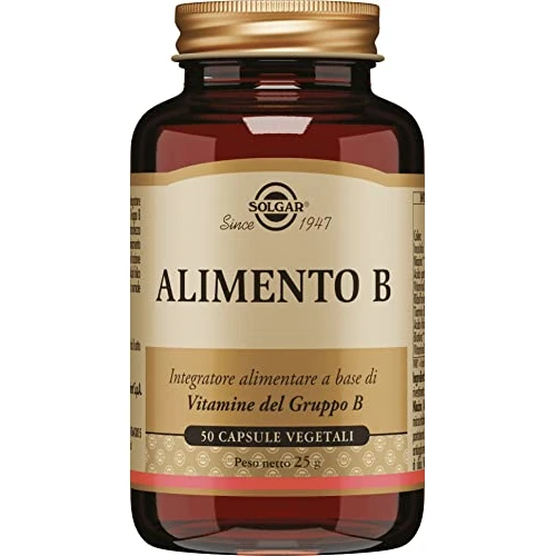 Offerta a tempo: Solgar Alimento B Integratore Alimentare - 50 Capsule - 13% da 20.79 € a 18.19 €
