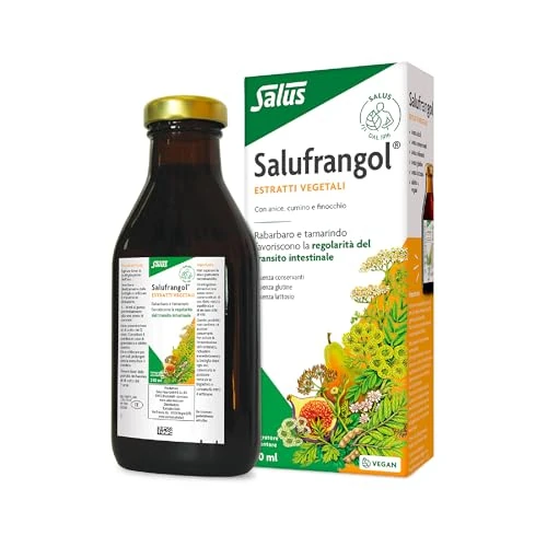 Offerta a tempo: Salus Salufrangol - Integratore alimentare per favorire la Regolarità del transito intestinale, a base di estratti vegetali - 250ml — 30% da 19,80 € a 13,90 €