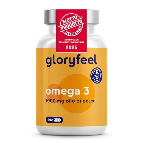 Beperkte aanbieding: Omega 3 Visolie 1000mg - 400 capsules - kwalitatieve & essentiële omega 3 vetzuren 180mg EPA + 120mg DHA - laboratorium getest en geproduceerd in Duitsland van 24.97 EUR naar 24.97 EUR (besparing 0%)