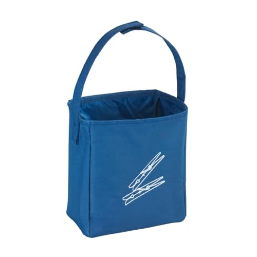 Tijdelijke aanbieding: WENKO Wasknijperzak blauw, polyester, 17 x 19 x 10 cm, blauw van 22.90 € naar 22.90 € (0.00% korting)