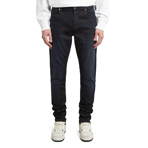 Offerta a tempo: G-STAR 3301 Slim Jeans, Jeans Uomo, Blu (Dk Aged 51001-5245-89), 33W / 30L - 46% da 129.95 € a 69.92 €