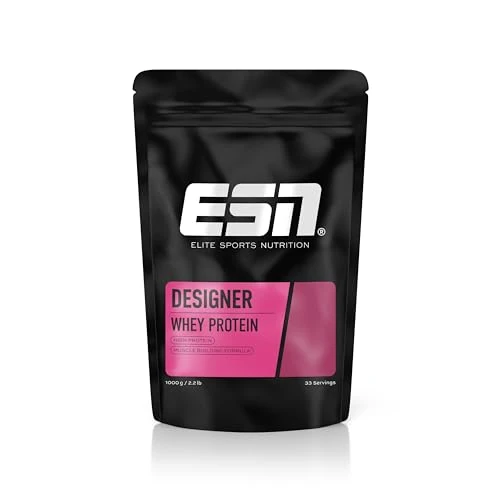 Zeitlich begrenztes Angebot: ESN Designer Whey Protein Pulver, Cookies and Cream, 1 kg von 50.90 € auf 50.90 € (0.00% Rabatt)