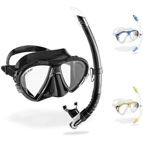 Limited-time offer: Cressi Matrix and Gamma Combo Diving Snorkelling Set - Black from 59.99 GBP to 59.99 GBP (save 0%)