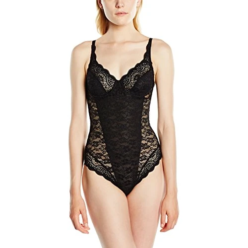 Offre limitée : Triumph Amourette 300 BSW Bodysuit Underwired Femme, Black, 95E de 57.95 € à 45.87 € (21% de remise)