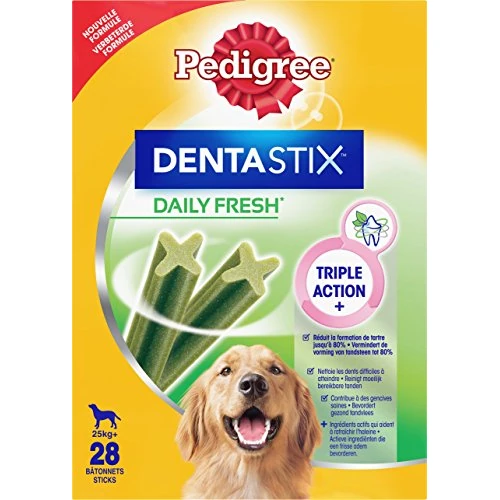 Offerta a tempo: Pedigree Snack per Igiene Orale Cani, Marrone, 270 g Cane Grande (Confezione da 4) - 37% da 39.99 € a 25.19 €
