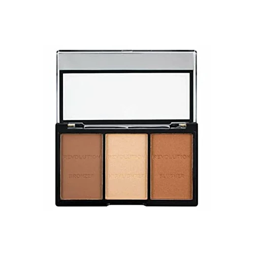 Offre limitée : Makeup Revolution, Ultra, Sculpt & Contour Kit, Palette de Contours, Light/Med C04, 3 Ombres, 10.8g de 6.50 EUR à 4.55 EUR (remise 30%)