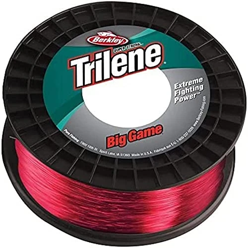Offre limitée : Berkley Trilene Big Game, Ligne de Pêche Monofilament, Rot de 33.07 € à 23.79 € (28% de remise)
