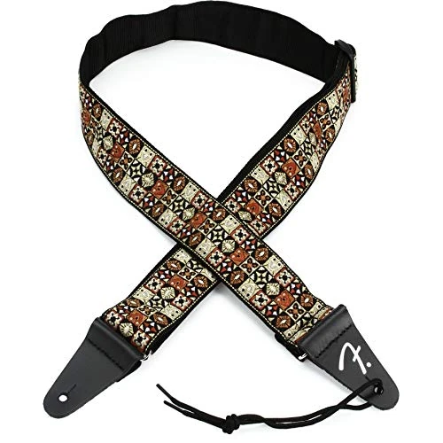 Offerta a tempo: Fender, Festival, Tracolla per chitarra, Tessuto d'ispirazione vintage, Mosaico tan - 15% da 33.99 € a 28.90 €
