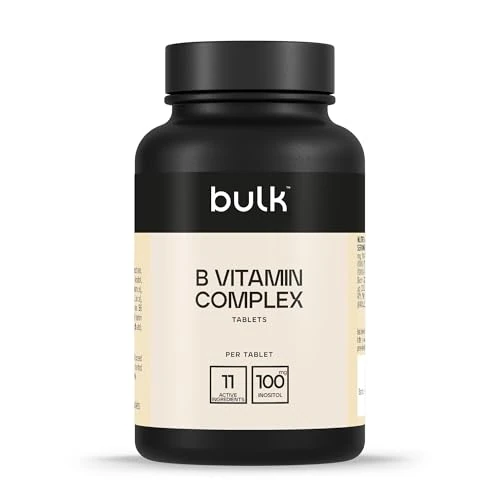 Bulk Vitamin B Komplex Tabletten, 60 Tabletten, Verpackung Kann Variieren