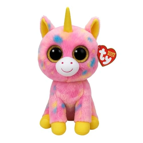 Limited offer: Ty Beanie Boo Fantasia The Colorful Unicorn 10" Medium Size from 12.90 EUR to 8.24 EUR (save 36%)