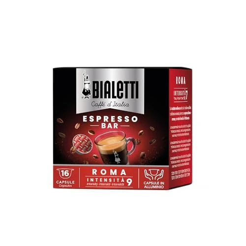 Limited offer: Bialetti Roma Espresso Capsules, 128 Count from 6.35 USD to 6.35 USD (save 0%)
