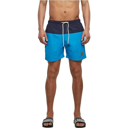 Tijdelijke aanbieding: Urban Classics Block Swim Shorts voor heren van 22.90 € naar 15.99 € (30% korting)
