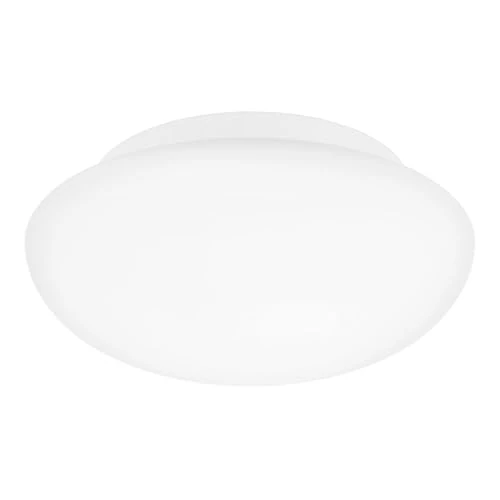 Eglo Ella , Lámpara de pared, acero y cristal, E27, 60 W, ópalo mate, Diámetro de 28 cm