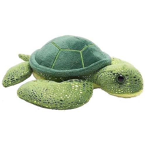 Limited-time offer: Wild Republic Hug’Ems Sea Turtle Plush, Stuffed Animal, Plush Toy, Gifts for Kids, 7,Green Sea Turtle,18 cm from 8.99 £ to 8.49 £ (save 6%)